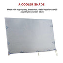 Caravan Privacy Screen – 4.9x1.8m Side Screen for Roll-Out Awnings-5