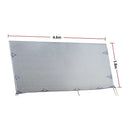 Caravan Privacy Screen – 4.6x1.8m Side Screen for Roll-Out Awnings-7