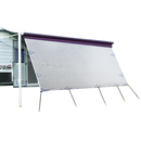 4.6m Caravan Privacy Screen Side Sunscreen Sun Shade for 16' Roll Out Awning-1