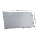 4.3m Caravan Privacy Screen Side Sunscreen Sun Shade for 15' Roll Out Awning-8