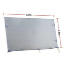 Caravan Privacy Screen – 3.7x1.8m Side Screen for Roll-Out Awnings-7