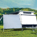 Pop Top Caravan Privacy Screen Sun Shade Side Extension 2.1 x 1.8m-2