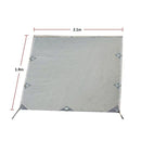 Pop Top Caravan Privacy Screen Sun Shade Side Extension 2.1 x 1.8m-8