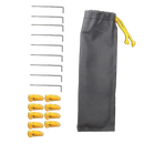 Pop Top Caravan Privacy Screen Sun Shade Side Extension 2.1 x 1.8m-1