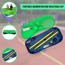 Folding Portable Badminton Combo Set Volleyball Net Outdoor Sports-6