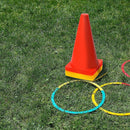230mm Training Cones Set Witches Hat Football Soccer Rugby Traffic-6