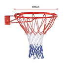 Pro Size Wall Mounted Basketball Hoop Ring Goal Net Rim Dunk Shooting Outdoor-10