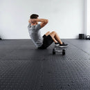 12 Tiles EVA Rubber Foam Gym Mat 60x60cm – 2.5cm Thick Fitness Flooring Set-1