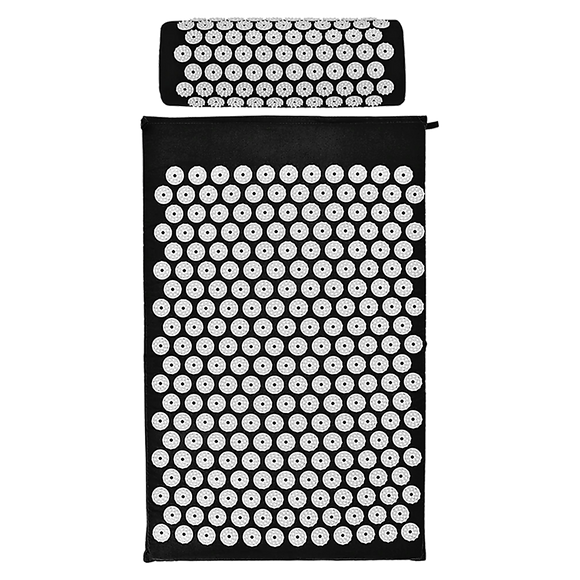 Massage Acupressure Yoga Mat With Pillow Sit Mats Cut Pain Stress Soreness