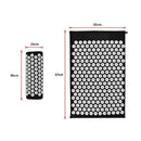 Massage Acupressure Yoga Mat With Pillow Sit Mats Cut Pain Stress Soreness-10