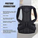 Lower Back Brace Unisex Posture Corrector Lumbar Support - Medium-10