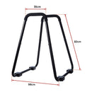 Heavy Duty Body Press Core Bars Push Up Home Gym Parallette Stand-10