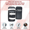 MMA Kick Boxing Pad Strike Shield – Muay Thai Focus Punching Pad Training Gear-5