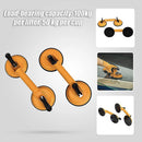 2x 100kg Aluminum Alloy Double Locking Suction Cup Glazer Glass Sucker Lifter-8