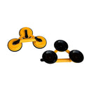2x 150kg Load Aluminum Triple Suction Cup Pad Glazer Glass Sucker Remover Lifter-5