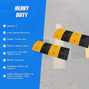 Pair of 1m Long 60T Load Rubber Speed Bump Hump Modular Speed Humps Road Hump-3