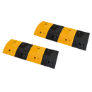 Pair of 1m Long 60T Load Rubber Speed Bump Hump Modular Speed Humps Road Hump-4