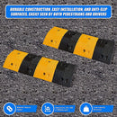 Pair of 1m Long 60T Load Rubber Speed Bump Hump Modular Speed Humps Road Hump-6