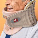 Neck Traction Air Decompression Support Brace Cervical Collar Hand Pump-1