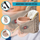 Neck Traction Air Decompression Support Brace Cervical Collar Hand Pump-5