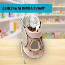 Neck Traction Air Decompression Support Brace Cervical Collar Hand Pump-8