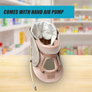 Neck Traction Air Decompression Support Brace Cervical Collar Hand Pump-9