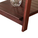 5 Tier Wooden Ladder Shelf Stand Storage Book Shelves Shelving Display Rack-5