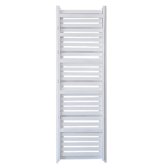 5 Tier Wooden Ladder Shelf Stand Storage Book Shelves Shelving Display Rack