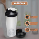 10x 700ml GYM Protein Supplement Drink Blender Mixer Shaker Shake Ball Bottle-9