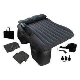 Inflatable Car Back Seat Mattress Portable Travel Camping Air Bed Rest Sleeping - 0
