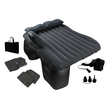 Inflatable Car Back Seat Mattress Portable Travel Camping Air Bed Rest Sleeping - 0