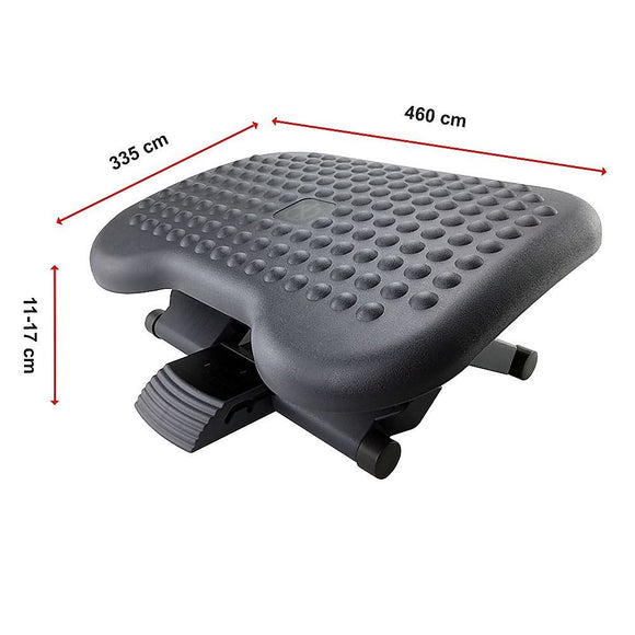 Under Desk Footrest Ergonomic Foot & Leg Rest for Office Chair Computer Desk