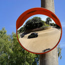 60cm Round Convex Mirror Blind Spot Safety Traffic Driveway Shop Wide Angle-8