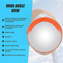 60cm Round Convex Mirror Blind Spot Safety Traffic Driveway Shop Wide Angle-11