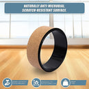 Yoga Pilates Wheel Cork Circle Prop Back Chest Hips Abdomen Stretch Roller-7