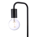 Modern Table lamp Desk Light Timber Base Bedside Bedroom Black-4