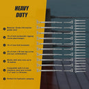 Stainless Steel Wire Rope DIY Balustrade Kit Jaw/Swage Fork Turnbuckle - 10 pack-11