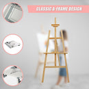Pine Wood Easel Artist Art Display Painting Shop Tripod Stand Wedding-6
