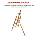 Pine Wood Easel Artist Art Display Painting Shop Tripod Stand Wedding-8