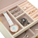 Jewellery Storage Box Girls Ring Necklace Display Organiser Case For Neat Accessory Storage-3