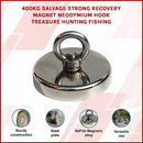 400Kg Salvage Strong Recovery Magnet Neodymium Hook Treasure Hunting Fishing-3