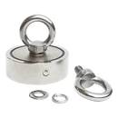 340Kg Salvage Strong Recovery Magnet Neodymium Hook Treasure Hunting Fishing-4