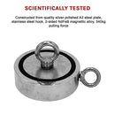 340Kg Salvage Strong Recovery Magnet Neodymium Hook Treasure Hunting Fishing-11