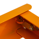 60cm Iron Fold Down Vehicle Security Parking Lock Bollard Barrier For Reserved Car Parking Protection-3