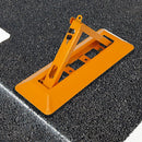 60cm Iron Fold Down Vehicle Security Parking Lock Bollard Barrier For Reserved Car Parking Protection-5