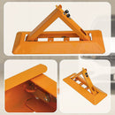 60cm Iron Fold Down Vehicle Security Parking Lock Bollard Barrier For Reserved Car Parking Protection-8