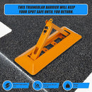60cm Iron Fold Down Vehicle Security Parking Lock Bollard Barrier For Reserved Car Parking Protection-10