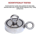 700Kg Salvage Strong Recovery Magnet Neodymium Hook Treasure Hunting Fishing-11