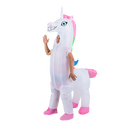 Giant Unicorn Fancy Dress Fan Inflatable Costume  Suit-4