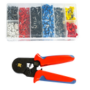 1200Pcs Bootlace Ferrule Crimper kit 0.25-10mm2 Cord End Ratchet Crimping Tool-5